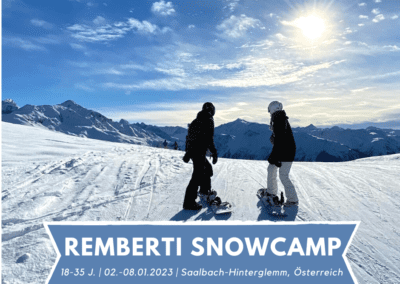 SNOWCAMP 02.01. – 08.01.23  // Saalbach-Hinterglemm, Österreich